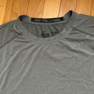 Nike Pro Dri Fit dark gray tank